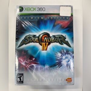 SoulCalibur IV Premium Edition Xbox 360 NEW SEALED Fighting Game Bandai Namco